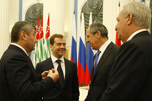 Dmitry Medvedev Abkhazia