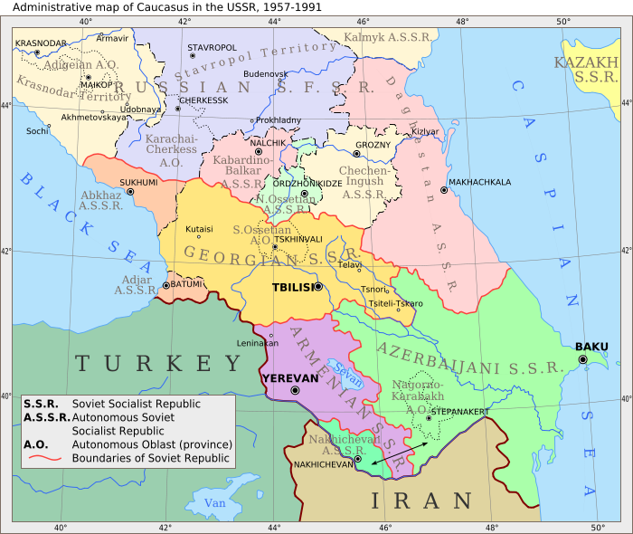 Soviet Caucasus Abkhazia