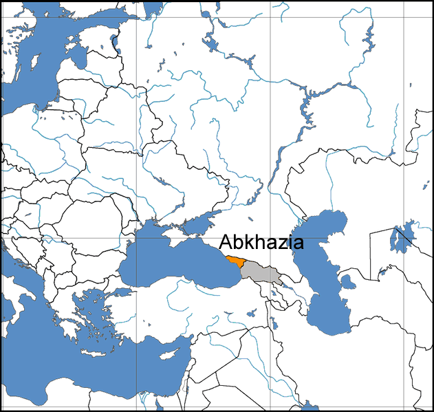 Where is Abkhazia in the World