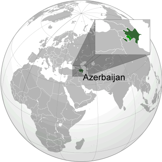 Where is Azerbaijan in the World