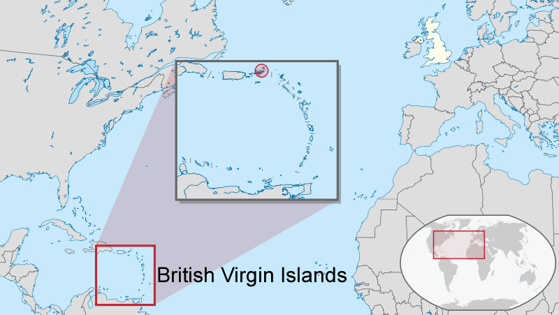 Where is British Virgin Islands in the World
