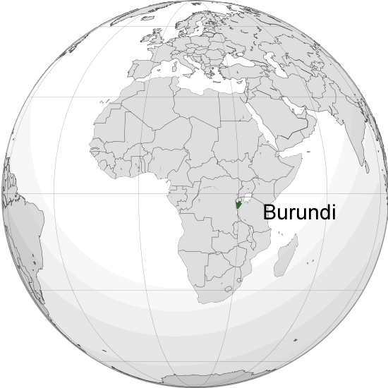 Where is Burundi in the World