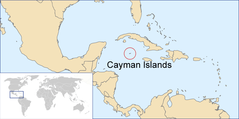 Where is Cayman Islands in the World