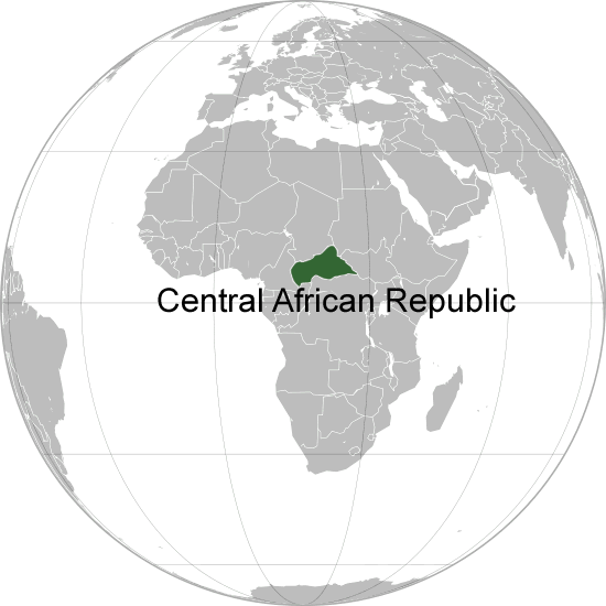where is Central African Republic