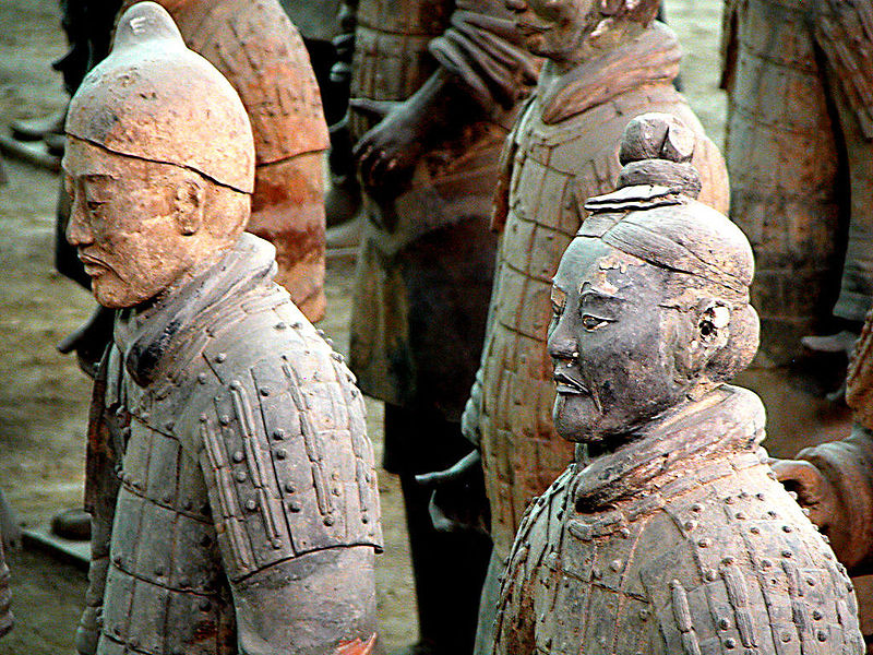 Terracotta soldiers china