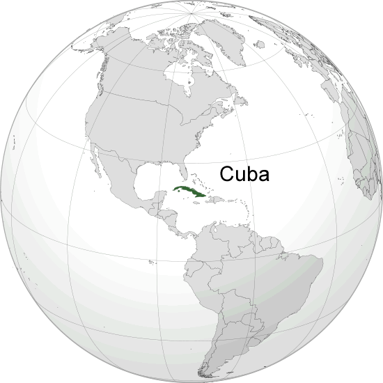 Where is Cuba in the World