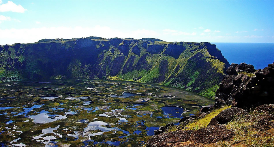 Orongo Rapa Nui National Park easter island