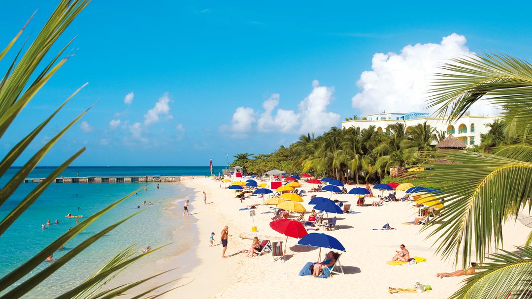 Jamaica caribbean beach
