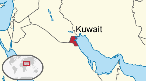 Where is Kuwait in the World