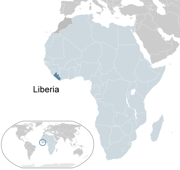 where is Liberia