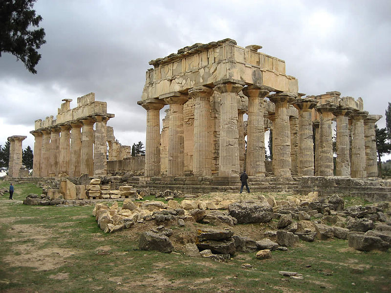 Temple of Zeus Cyrene libya