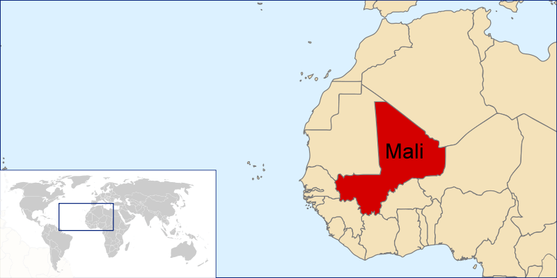 Where is Mali in the World