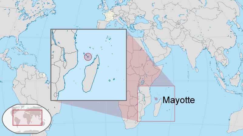Where is Mayotte in the World