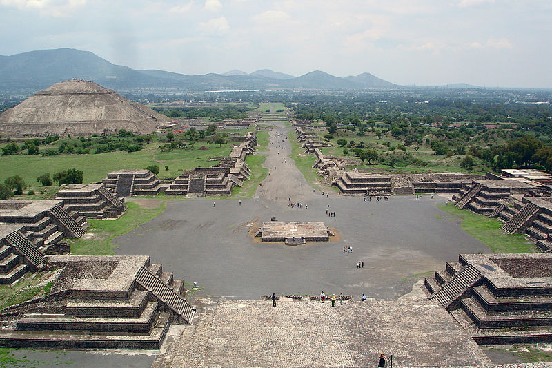 Pyramide of luna Mexico