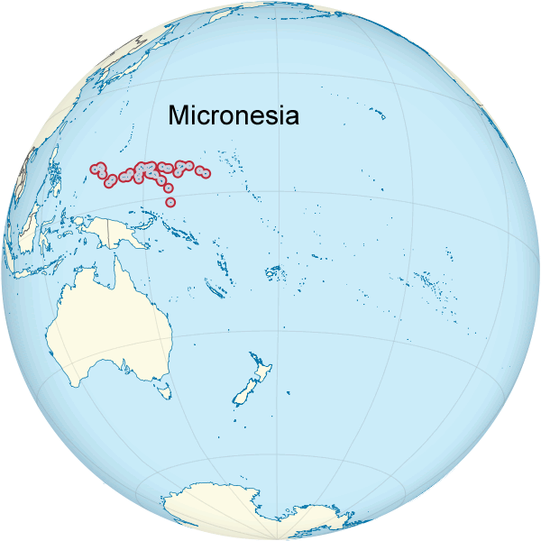 Where is Micronesia in the World
