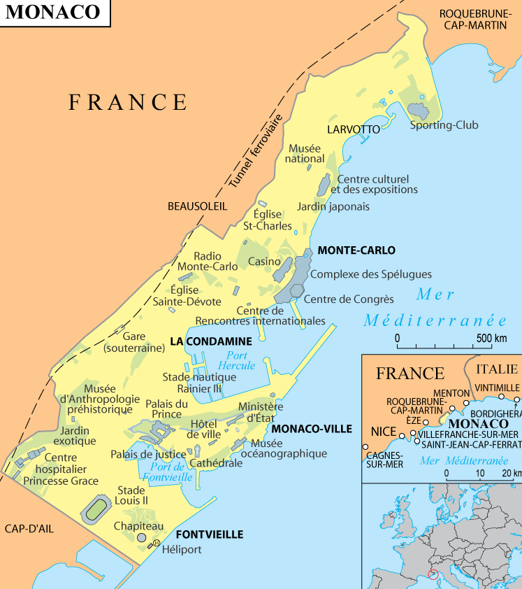 monaco map