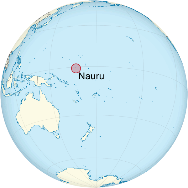 Where is Nauru in the World