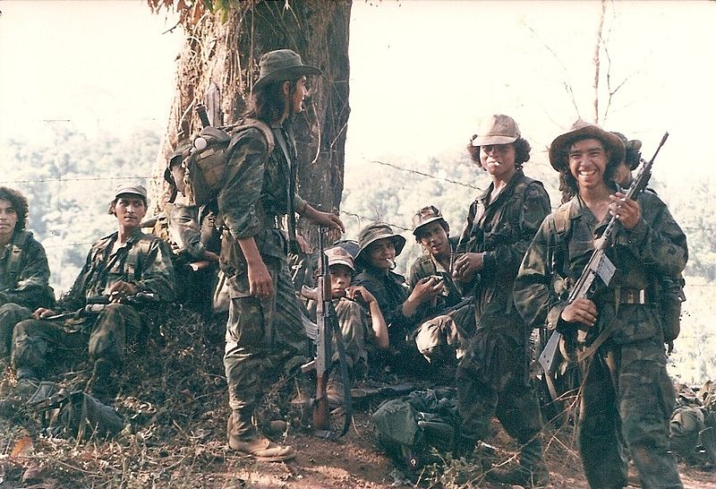Nicaragua guerillas 1987