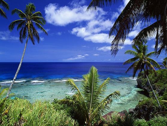 Niue coast