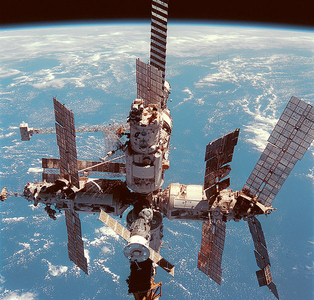 mir space station 1998 russia