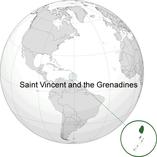 Where is Saint Vincent and the Grenadines in the World