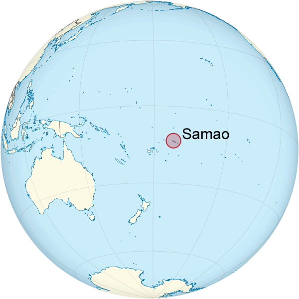 Where is Samoa in the World