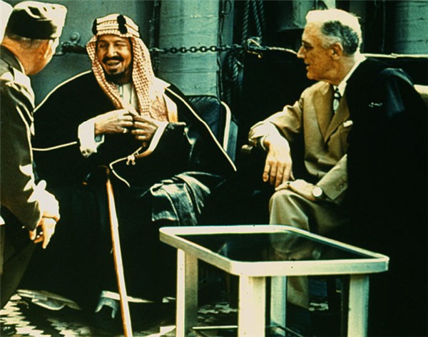 saudi arabia king roosevelt
