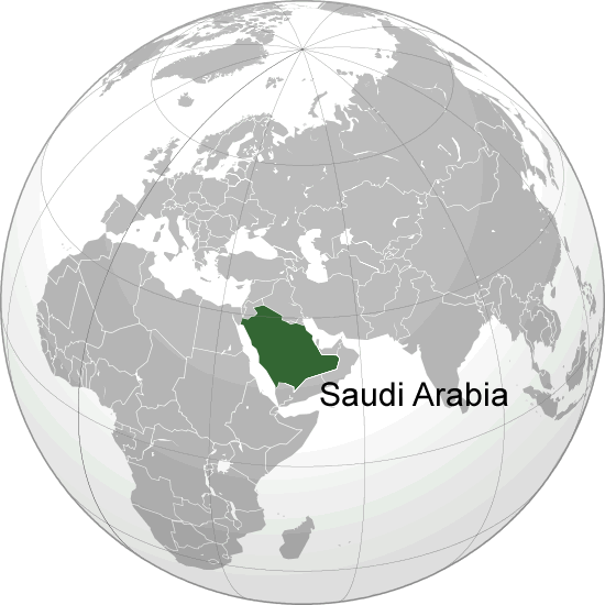 where is Saudi Arabia