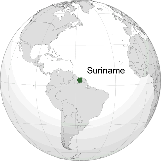 where is Suriname