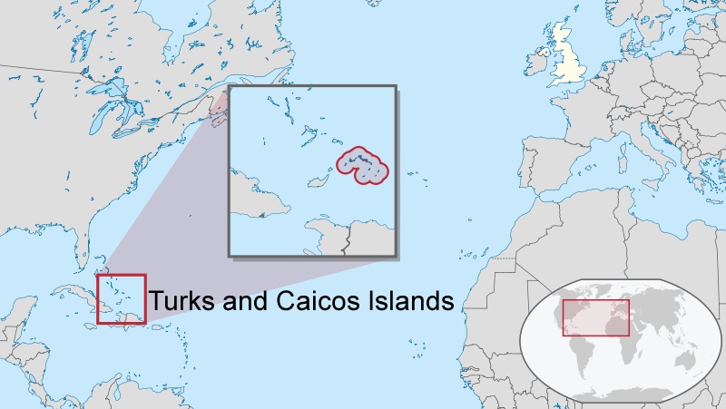Where is Turks and Caicos Islands in the World