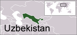 Where is Uzbekistan in the World