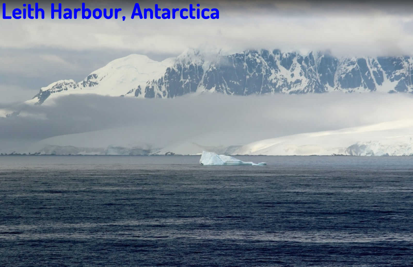 Leith Harbour Antarctica