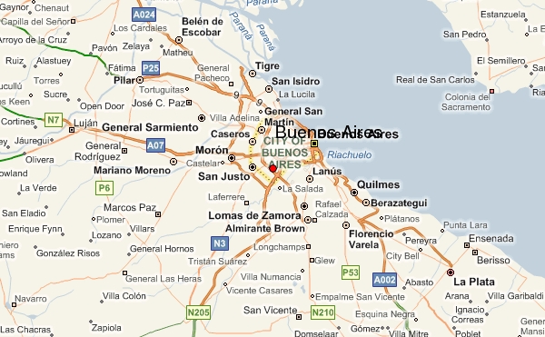 buenos aires city center map