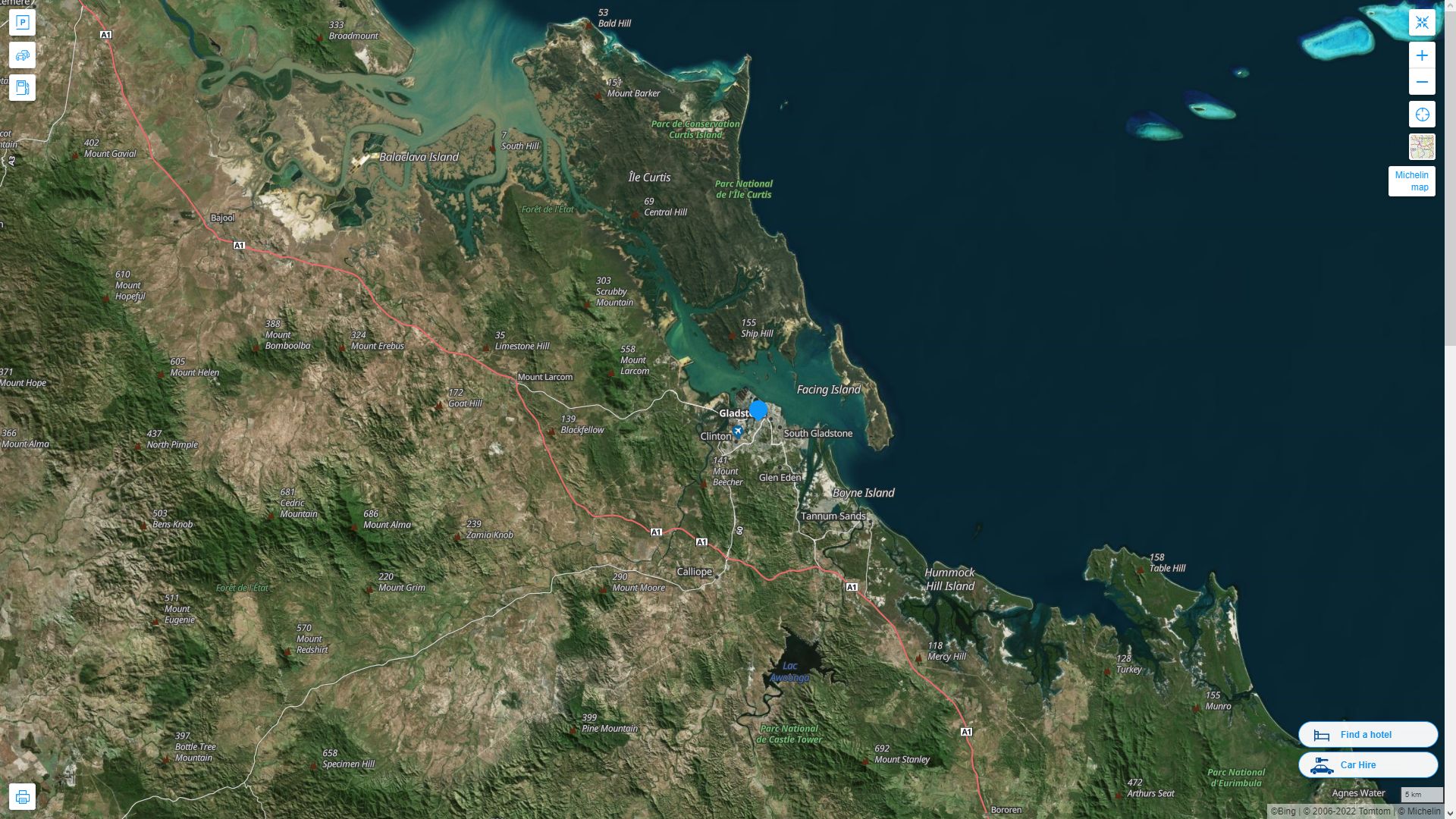 Gladstone Postcode Gladstone Map