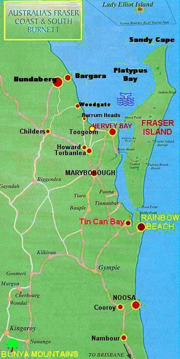 Hervey Bay Map