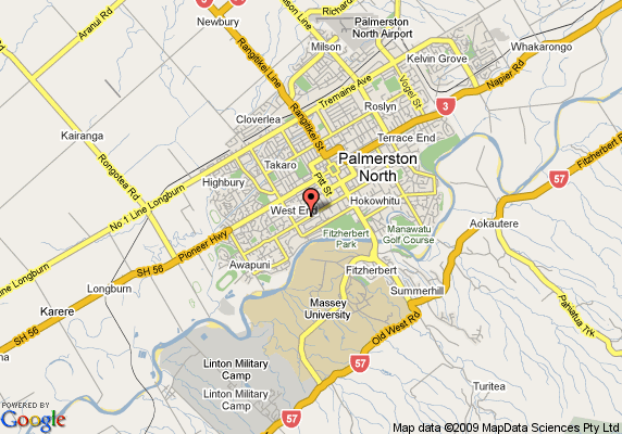 map of Palmerston
