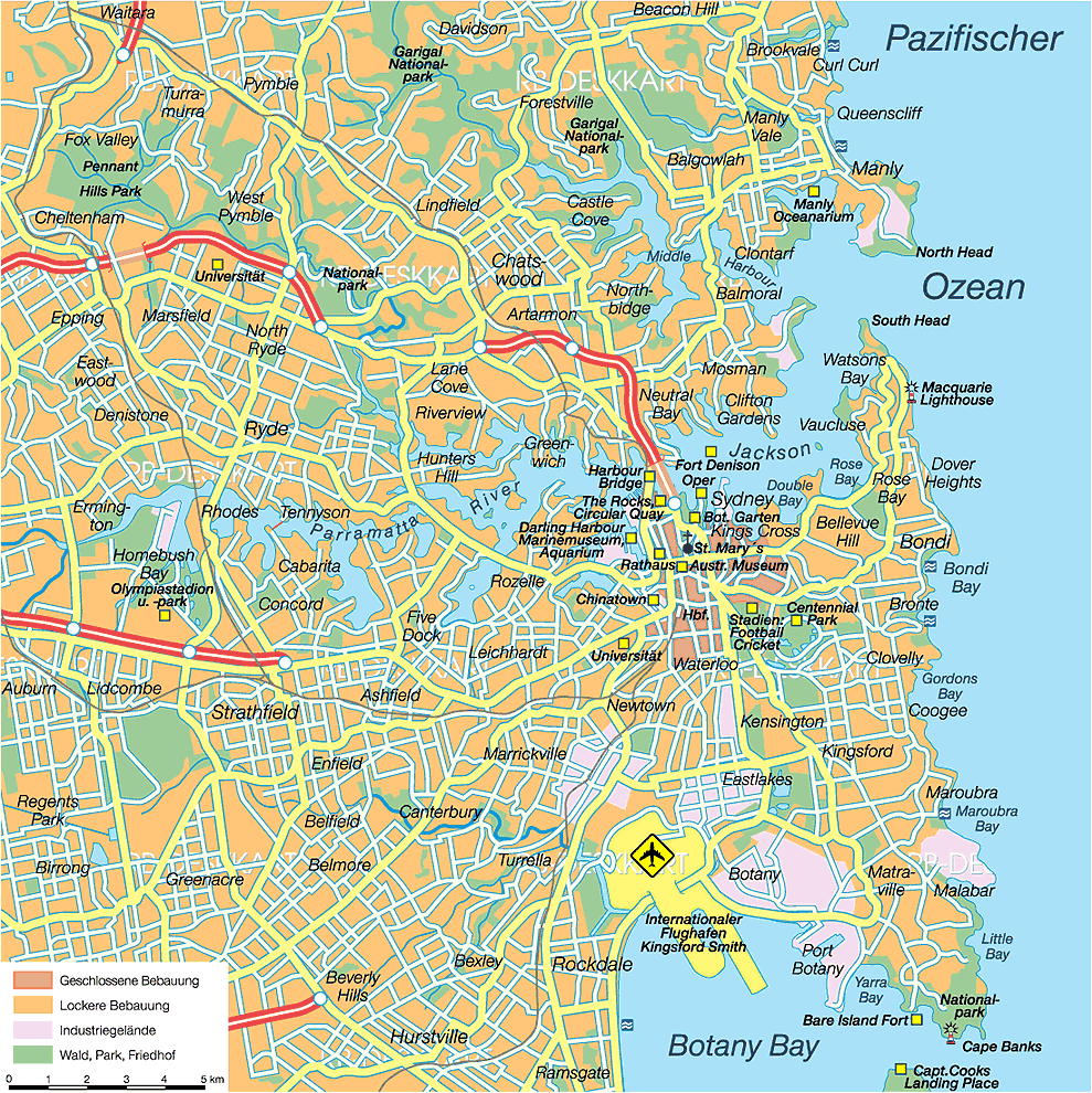 Sydney Map
