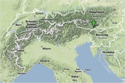 austria villach map