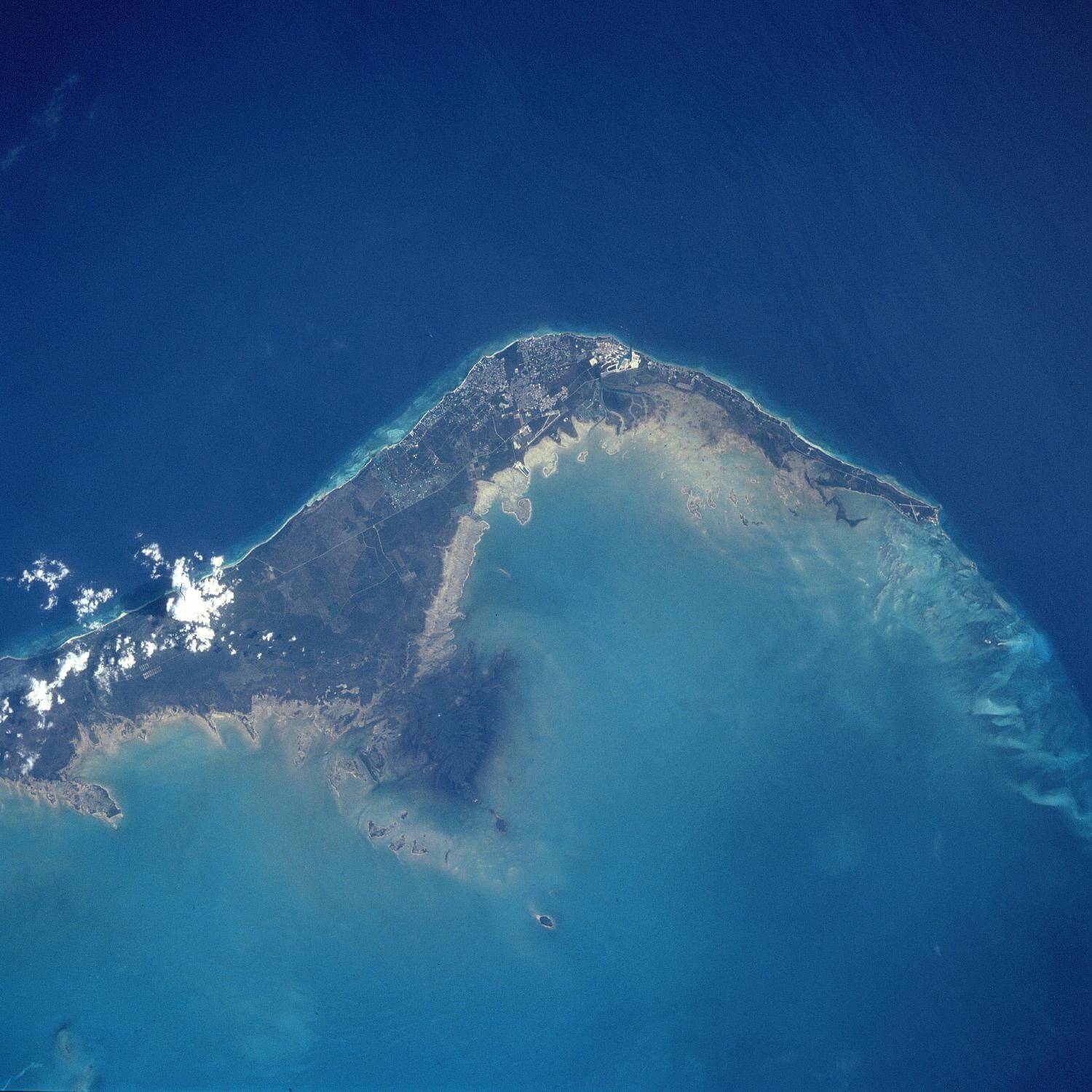 Satellite Image Photo of Bahamas