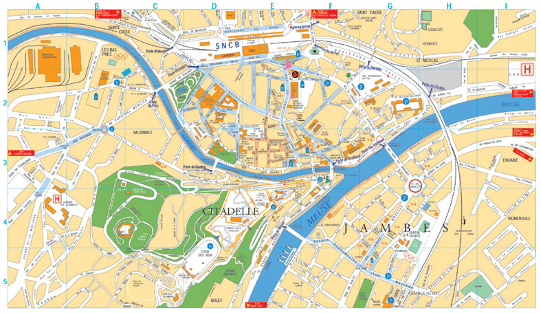 Namur map