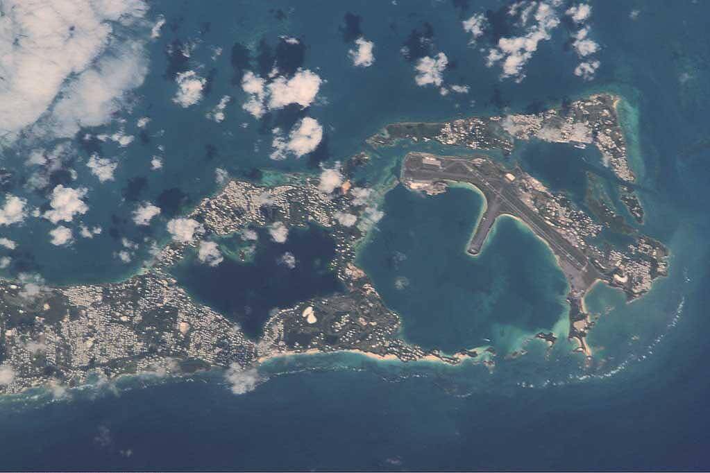 Satellite Image Photo of Bermuda
