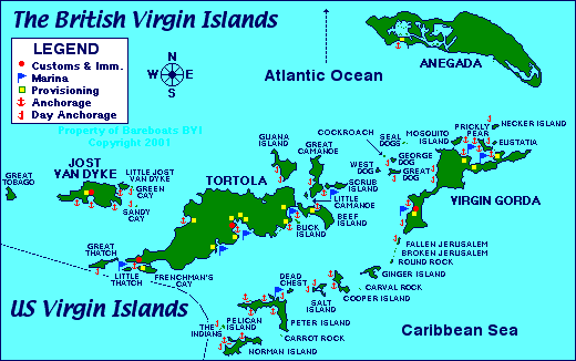 map virgin islands british