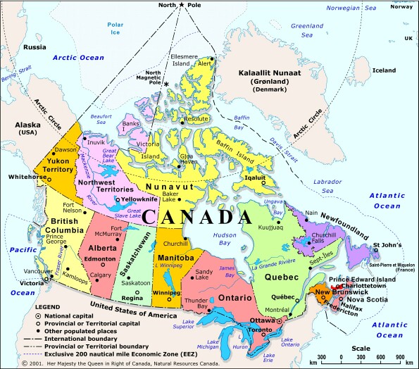 Charlottetown canada map