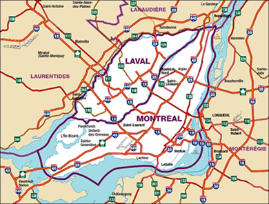 montreal map