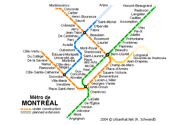 montreal metro map