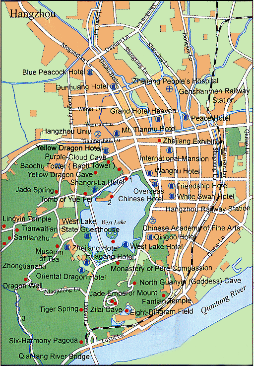hangzhou map