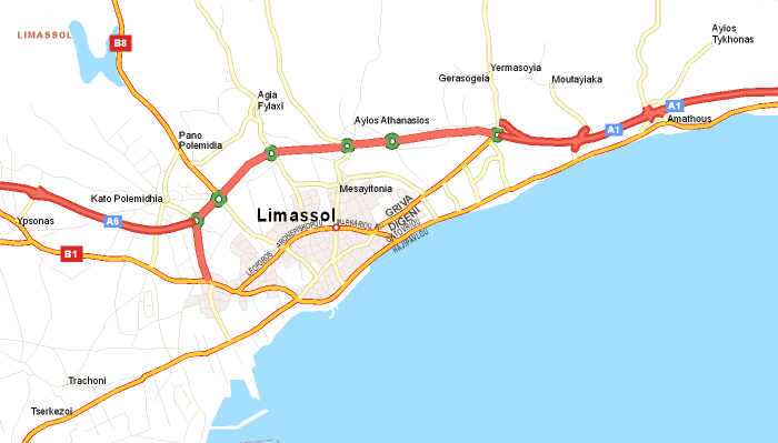 limassol road map