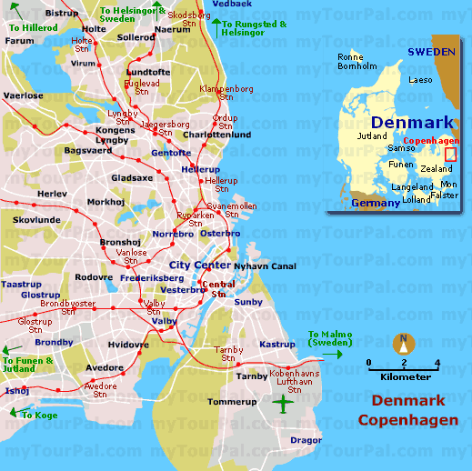 denmark Ballerup map