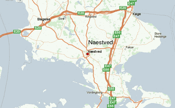 Naestved map