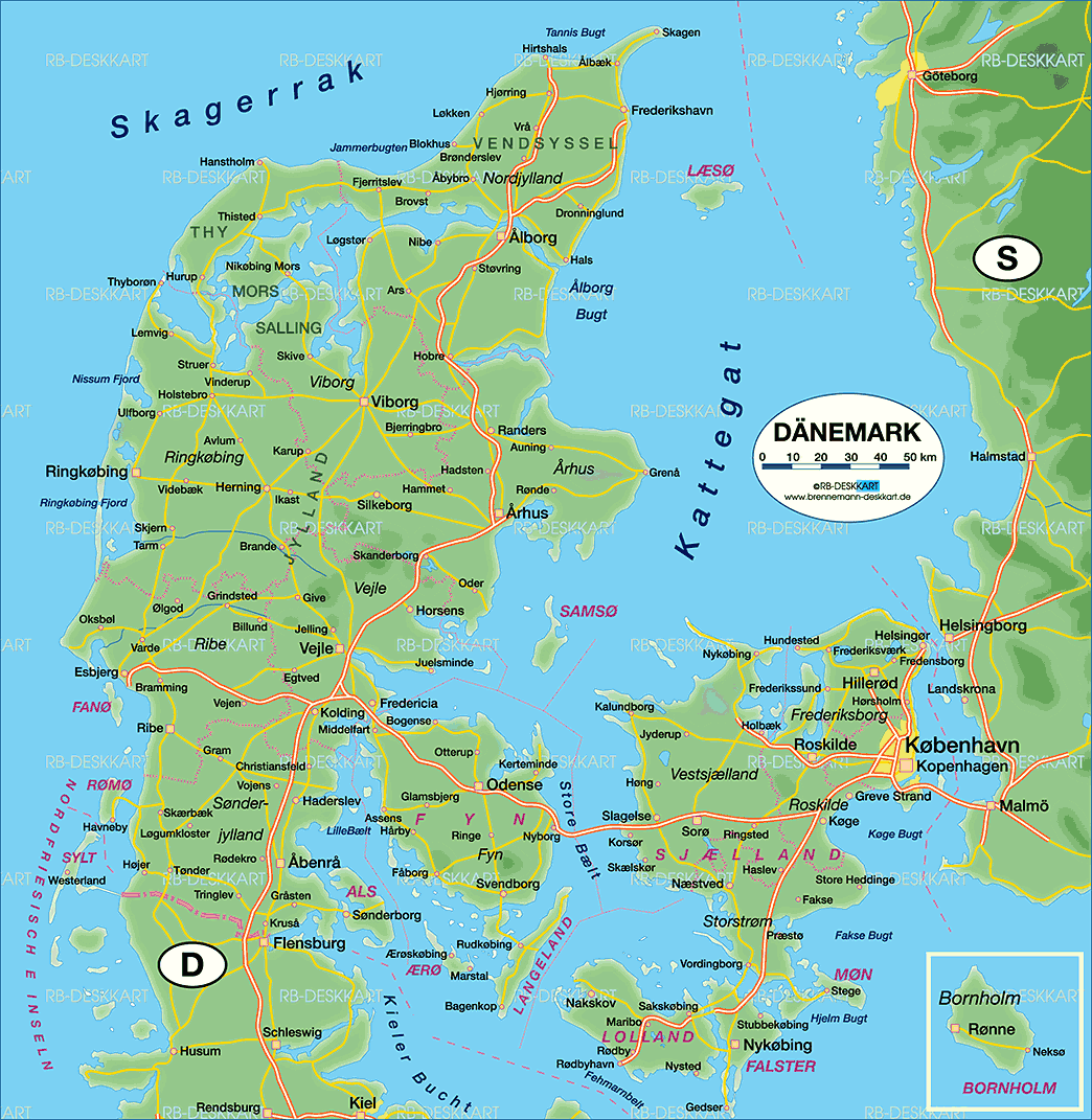 denmark map Odense